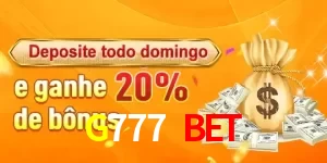 Promoções G777 BET